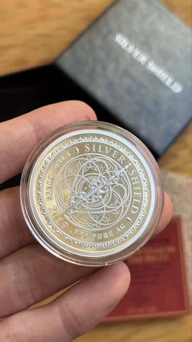 Moeda de Prata 2019 Ano do Porco V3