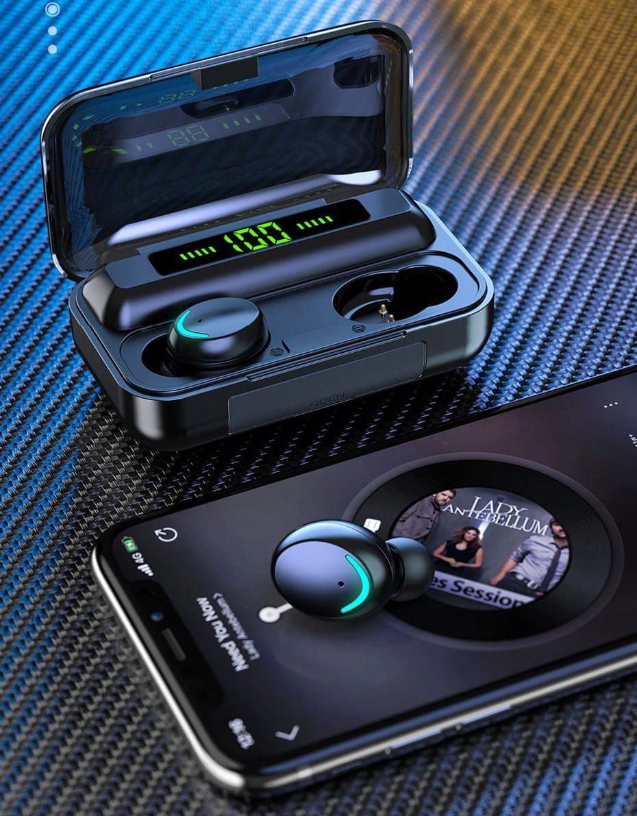 Słuchawki bezprzewodowe M20 z powerbankiem Bluetooth 5.1