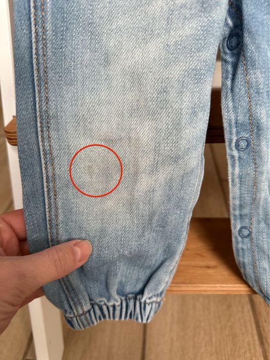 Комбінезон джинсовий H&M для дівчинки, 80 роз.