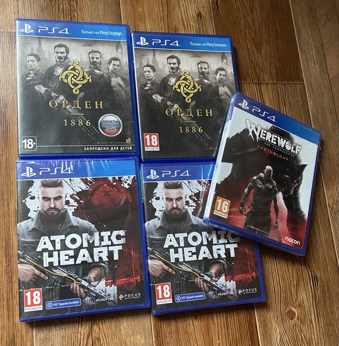 Sony PS4: Stalker, Орден 1886, Bloodborne, Sekiro, inFamous, CoD