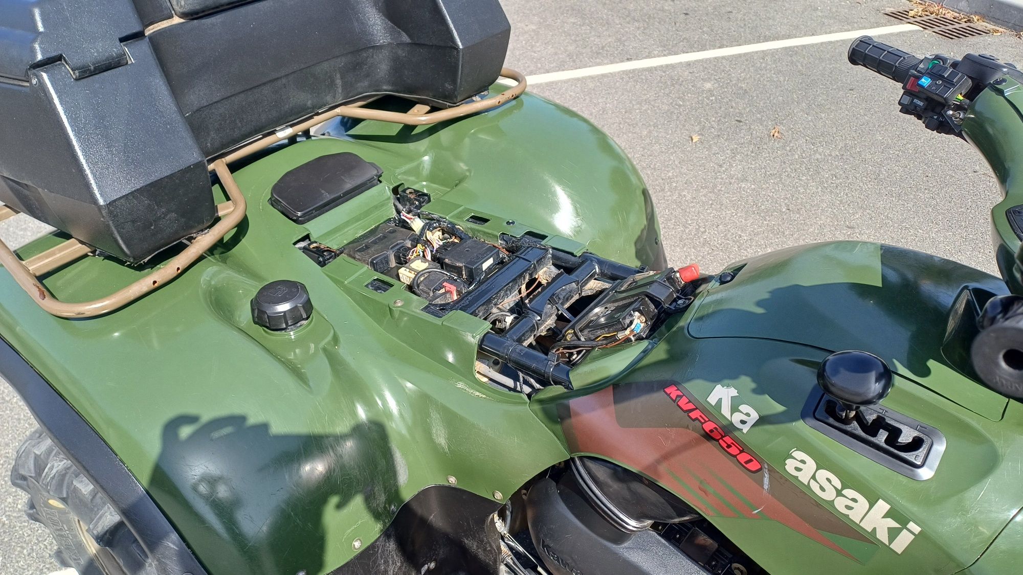 Moto 4 kawasaki kvf 650