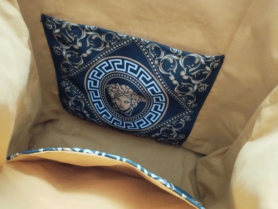 Duza torba,shopper z wodoodpornej tkaniny