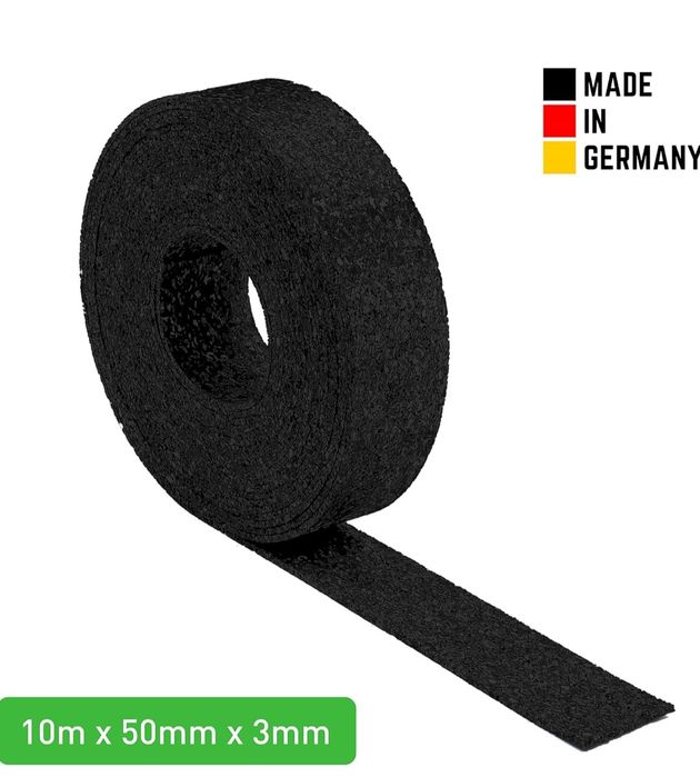 Podkładki gumowe w rolce 10m x 50mm x 3mm