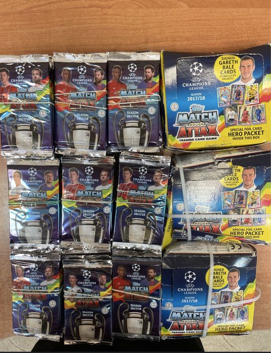 Karty UEFA Champions League 2017/18 match attax 100