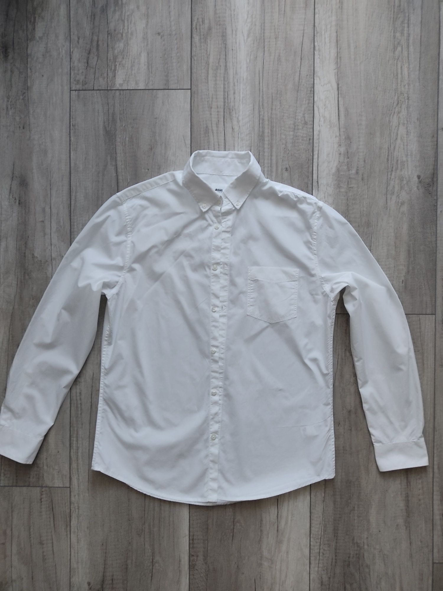 Koszula biała długi rękaw Burton Menswear London L