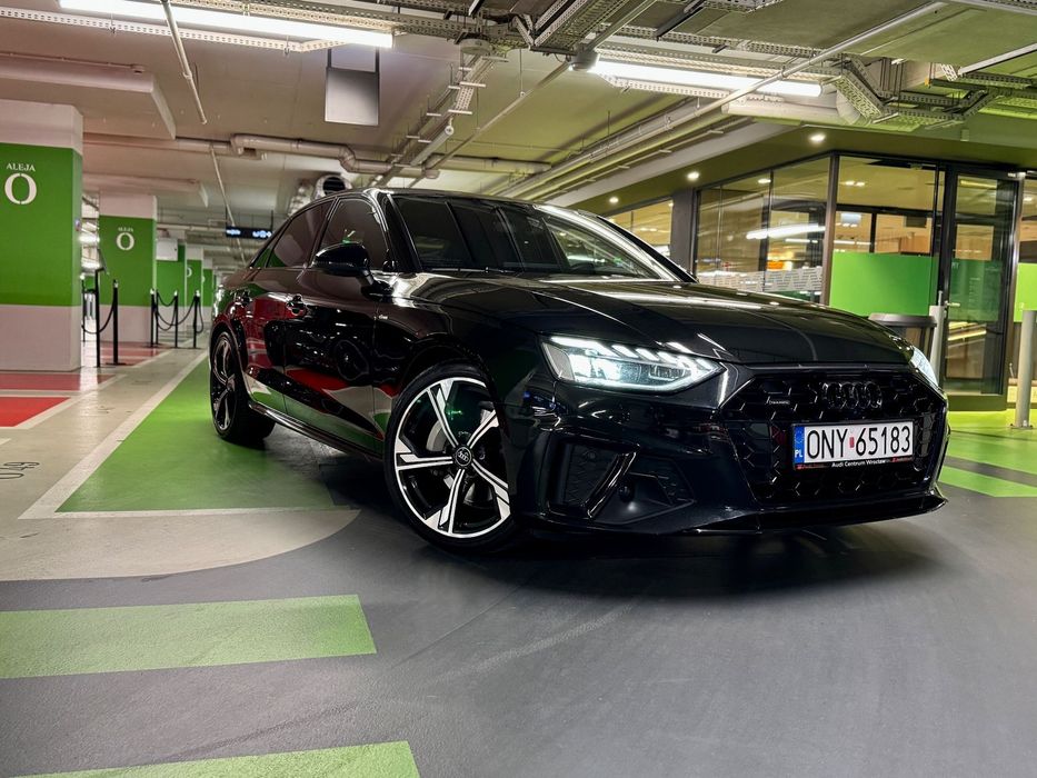 Audi A4 Limousine B9 204km 2x S-Line Quattro Matrix VIRTUAL WEBASTO SEDAN VAT23% VIDEO !