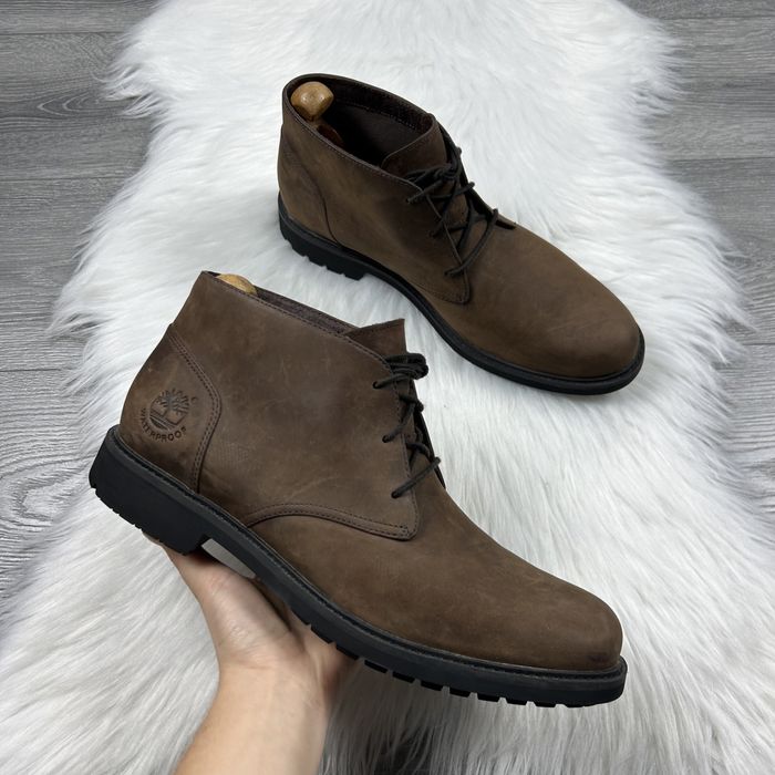 Чоловічі оригінальні шкіряні черевики Timberland waterproof