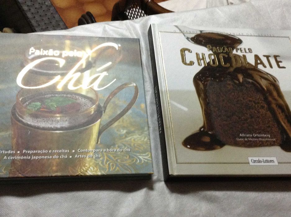 Livros de chá e Chocolate