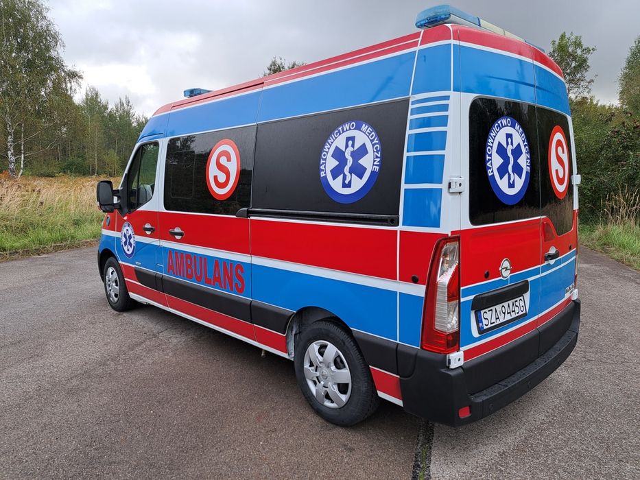 Opel Movano 2.3Dtci 160KM Rok 2016 Ambulans Karetka Norma  1789 B/C