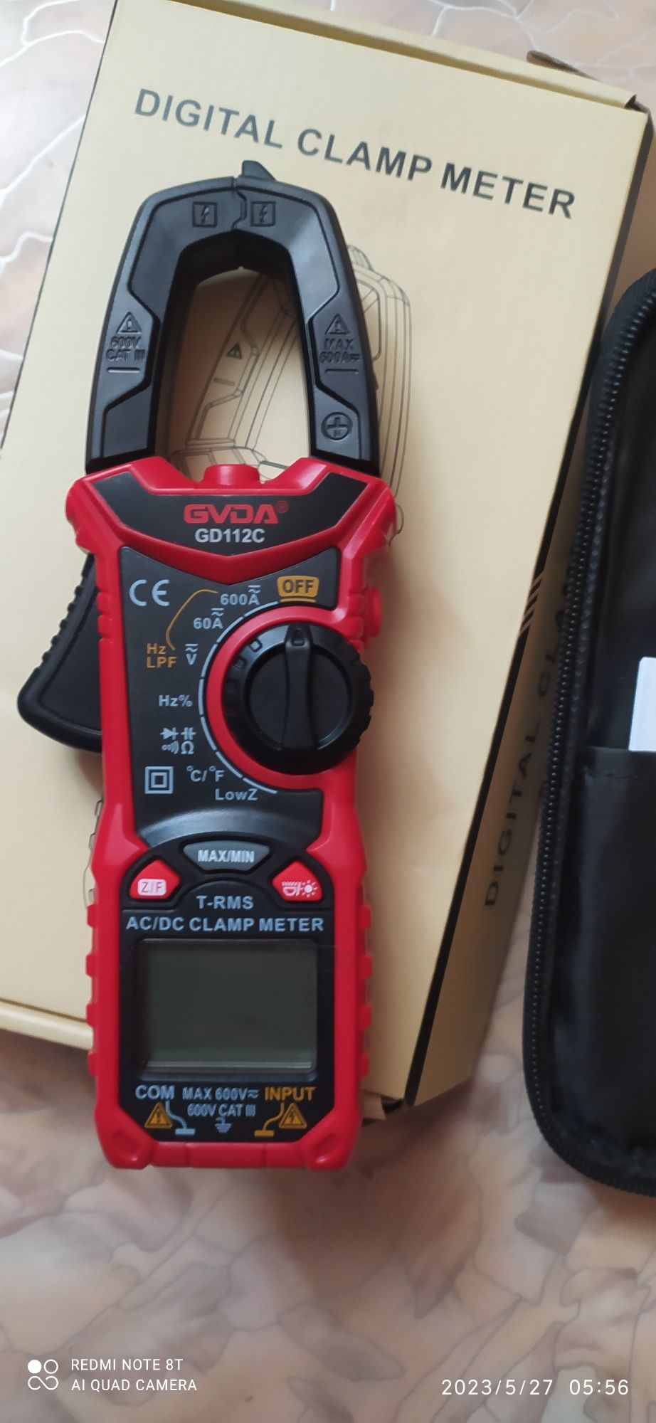 Токовые клещи GVDA GD112C