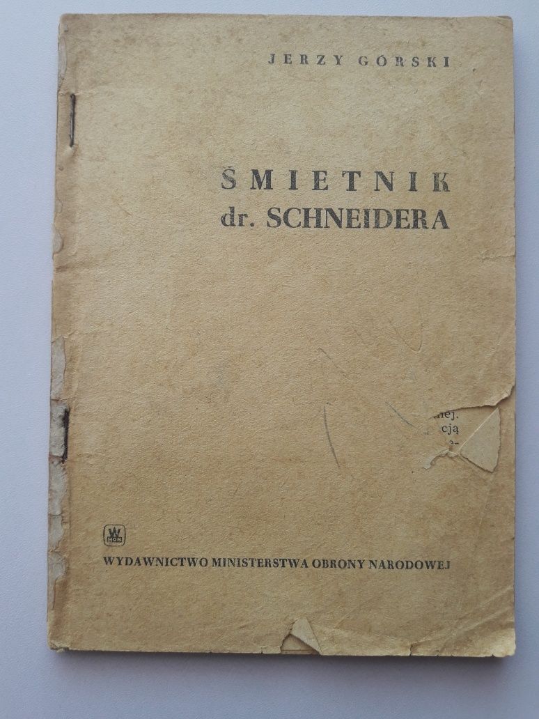 Jerzy Górski śmietnik dr. Schneidera 1964 rok