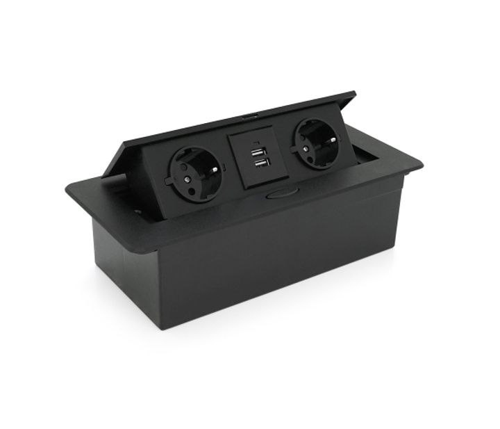 Відбудовний блок резеток, висувна резетка