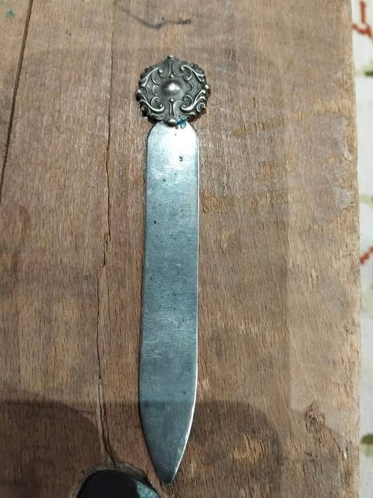 Abre cartas em prata