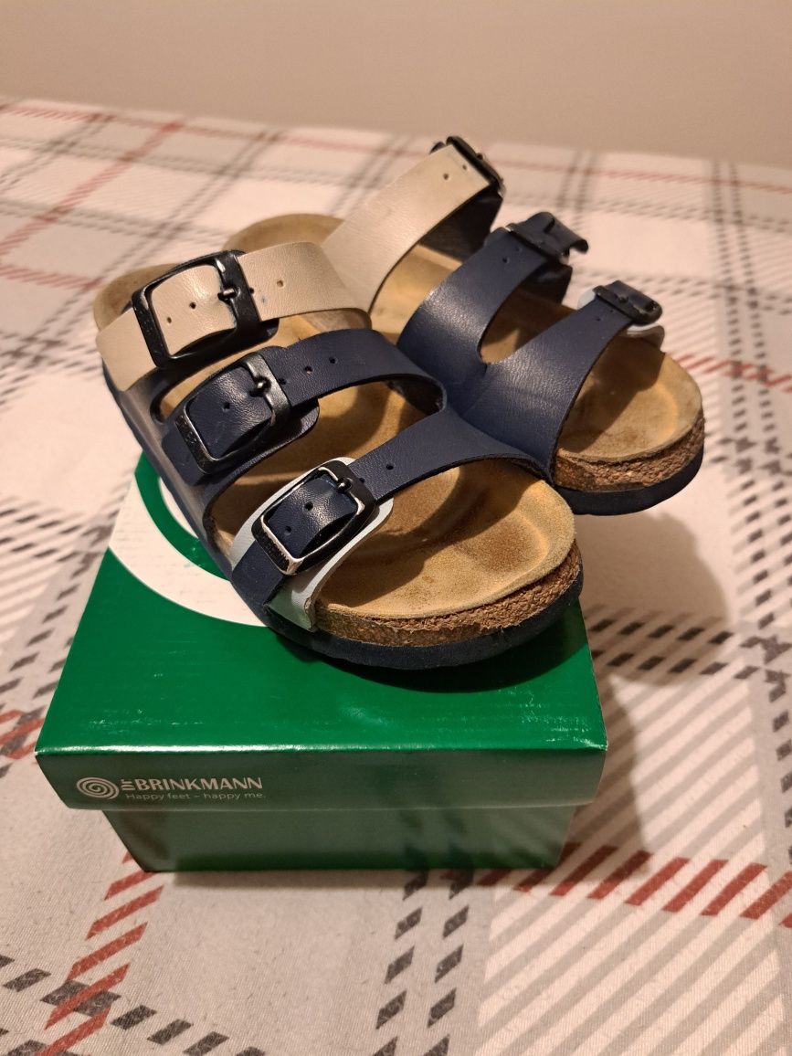 Klapki dr brinkmann jak Birkenstock r 32 z metki 33