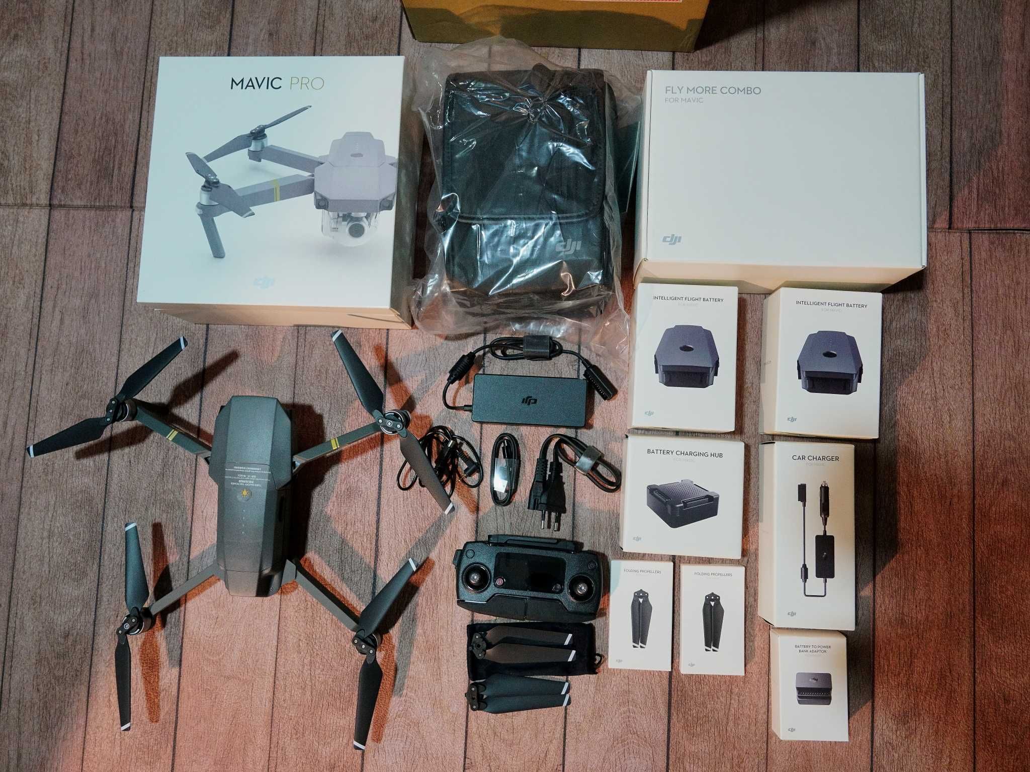 Drone DJI MAVIC PRO Combo (estado NOVO)