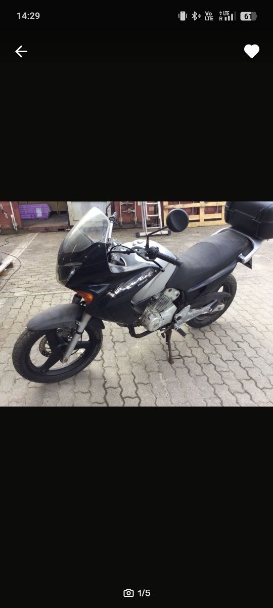 Honda Varadero 125 -sprowadzona z Niemiec