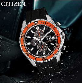 Elegancki zegarek Citizen/sportowy/chronograf/Clon