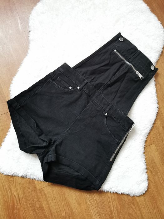 Szorty ogrodniczki, krótkie spodenki, kieszenie, spodnie na szelkach