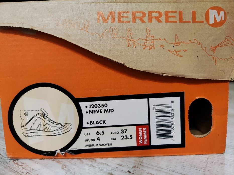 Взуття Merrell neve mid 37р