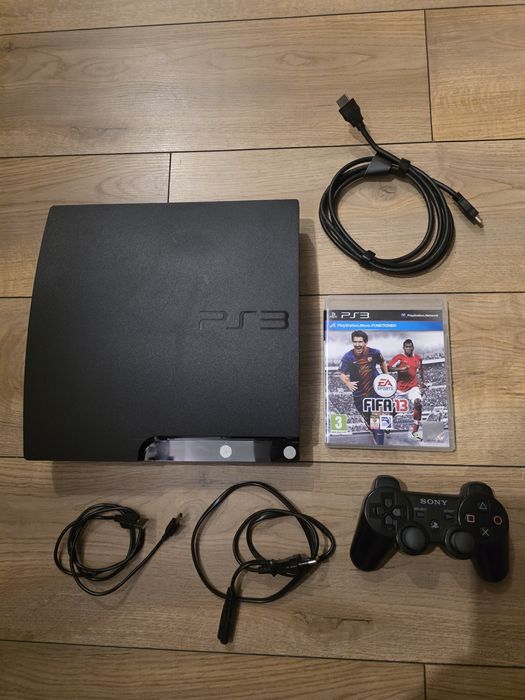 Konsola Sony Playstation 3 Slim 240gb PS3 Soft 4.60 + Oryginalny PAD