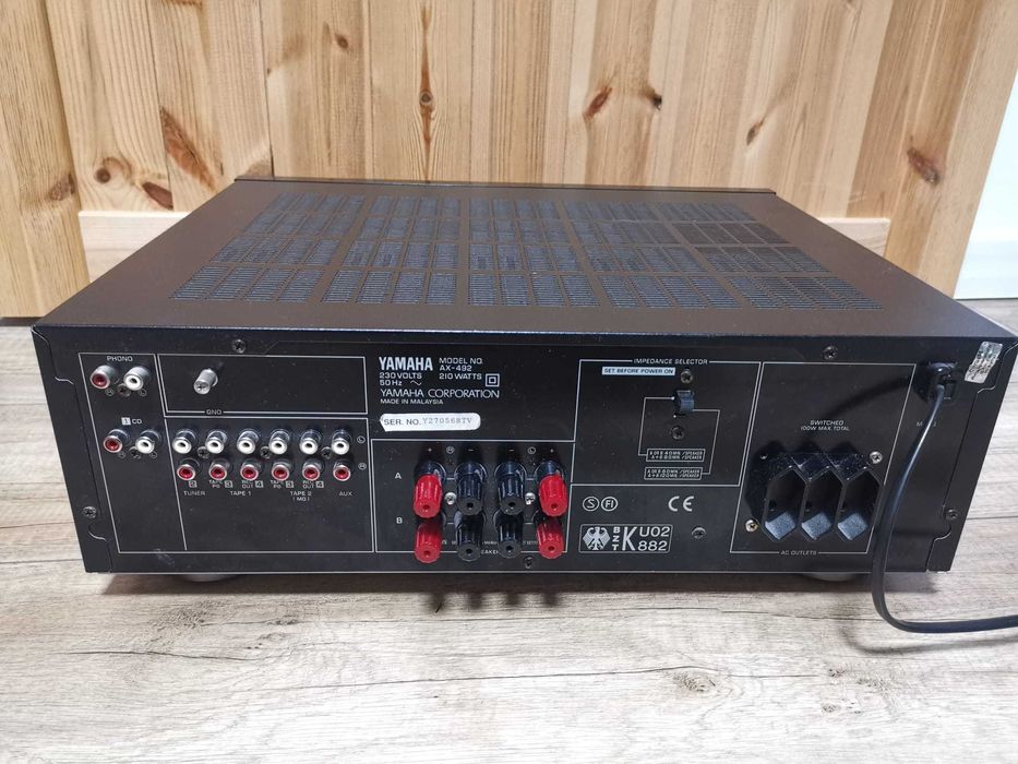 Wzmacniacz Yamaha AX-492 + DAC FiiO D03 Taishan + kable RCA