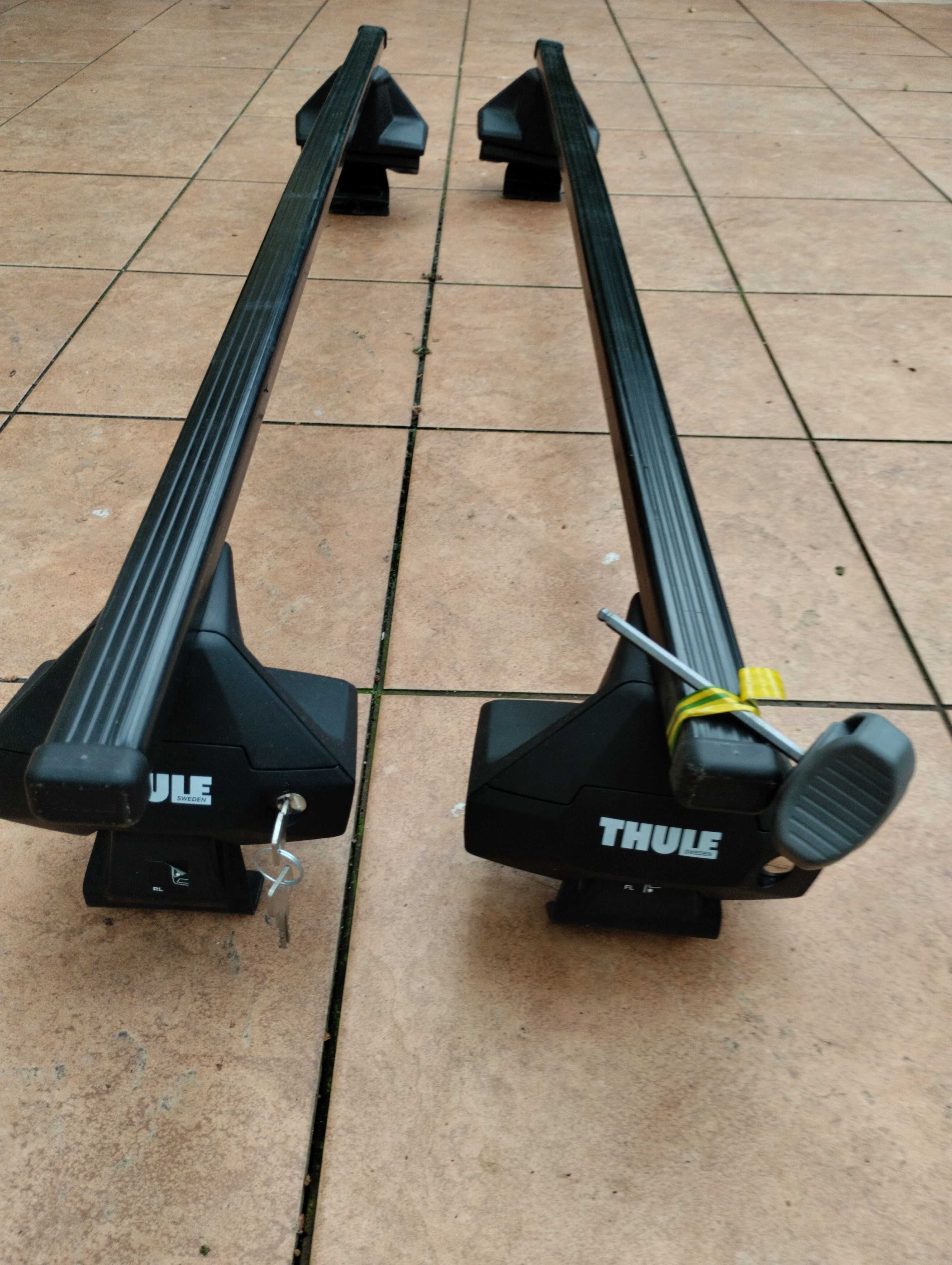 Relingi - Thule - Renault CLIO IV  - Komplet - Jak Nowe