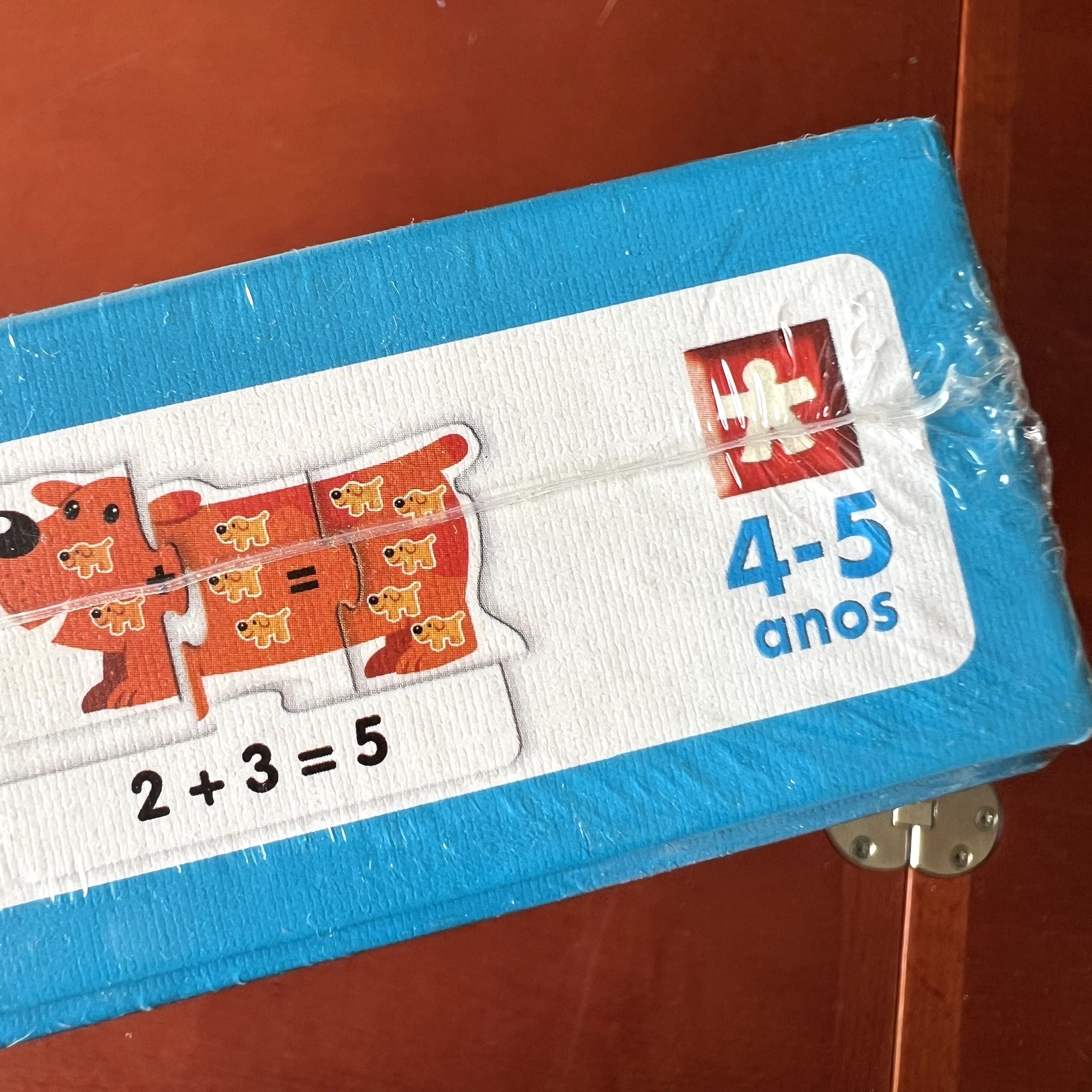 Puzzle Somas e Subtrair - Novo - Ainda p/ Abrir