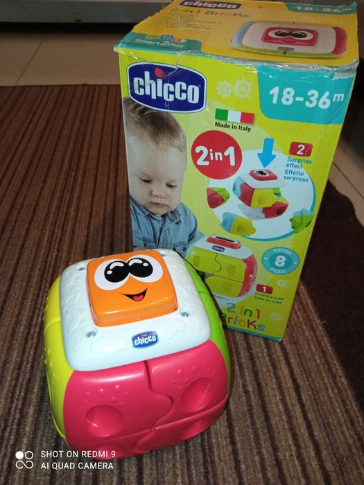 Chicco 2 in 1 bricks klocki