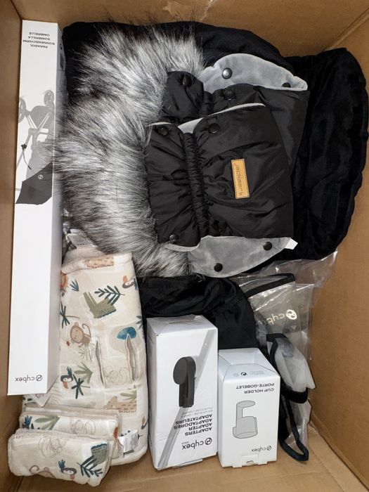 Wózek 2w1 gondola + spacerówka + akcesoria Cybex Balios S Lux