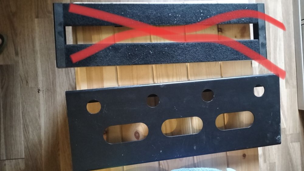 Pedalboard pequenas