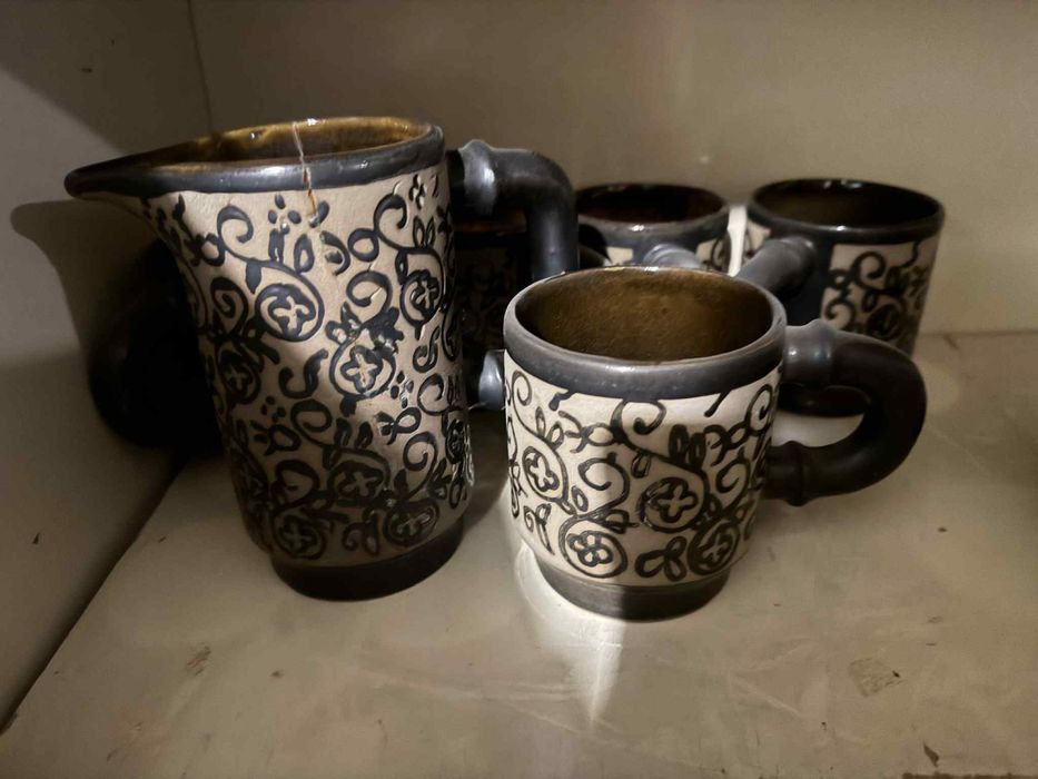 Штоф глечик ЛСКФ з кераміки