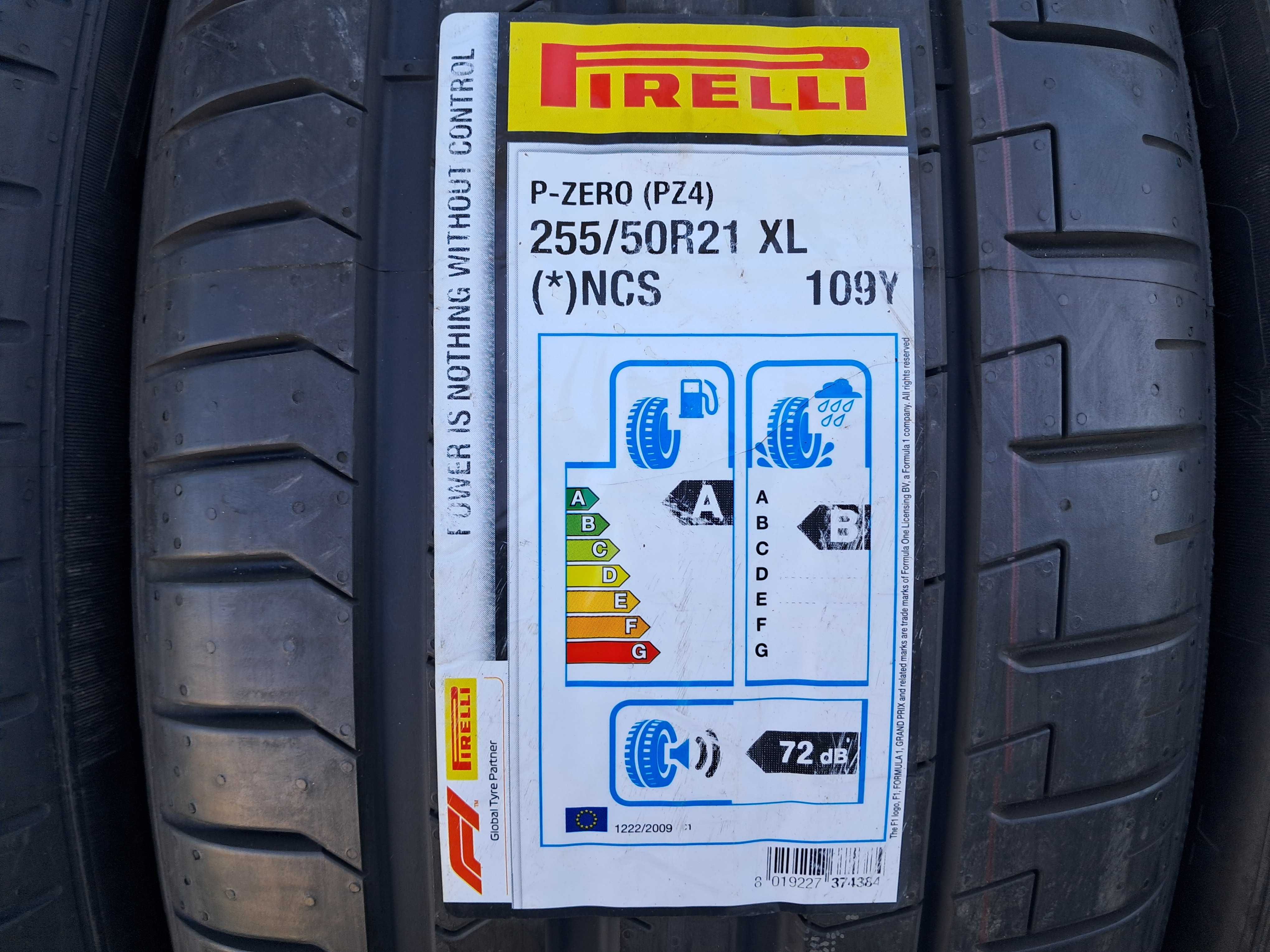 Резина літня, НОВА, 255/50 R21 Pirelli P Zero PZ4 *