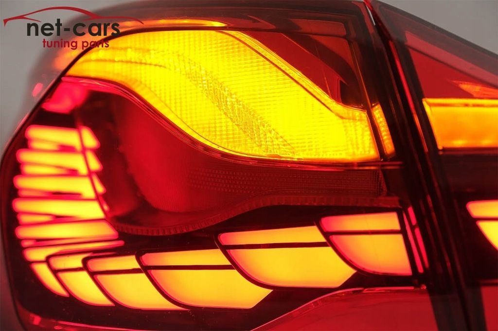 Lampy tylne tył BMW F32 F33 F36 F82 F83 M4 -19 OLED NEON LED czerwone
