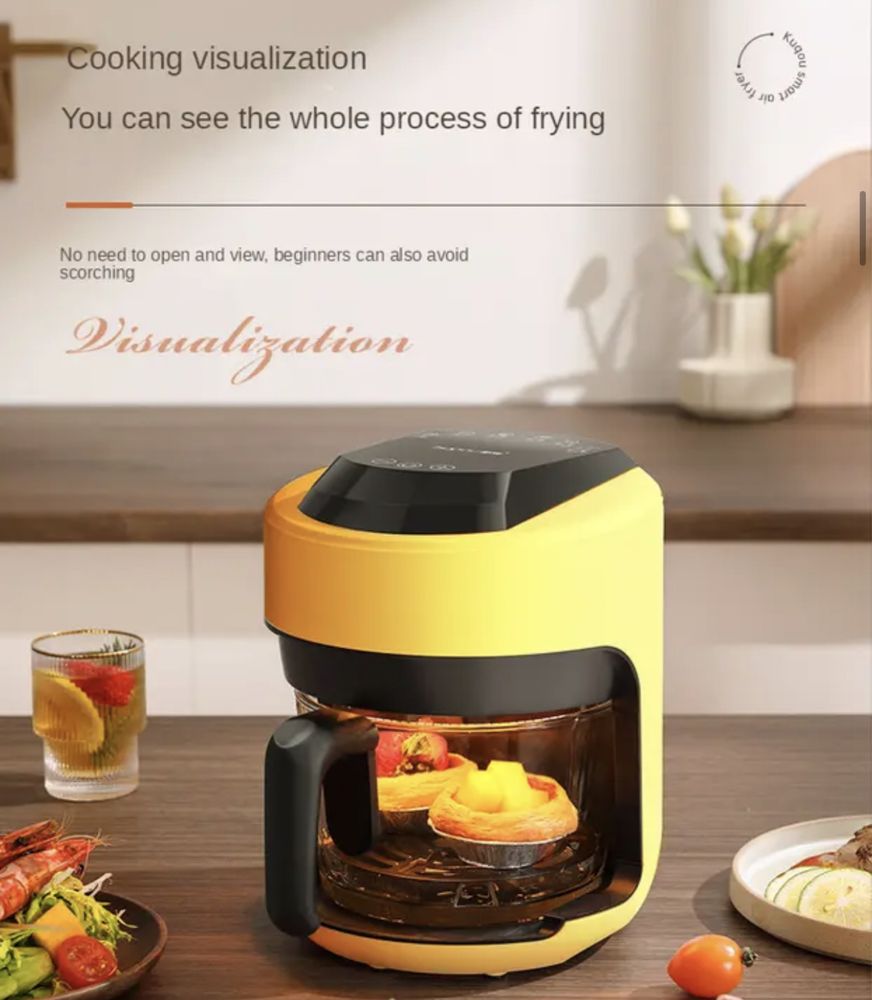 Airfryer - Fritadeira sem óleo em vidro