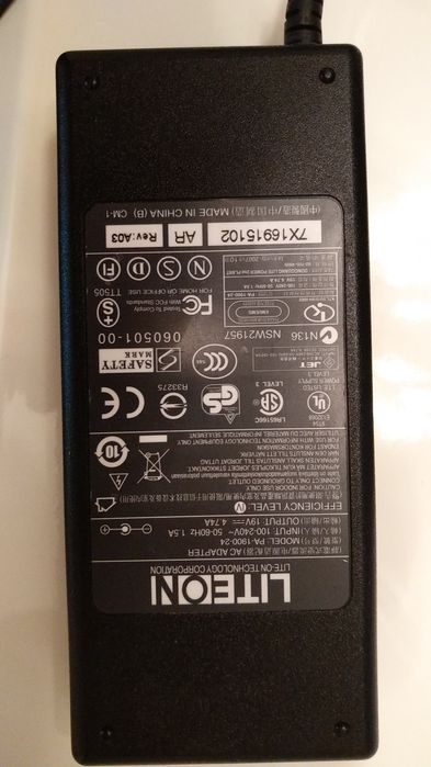 Зарядне блок живлення asus dell hp acer