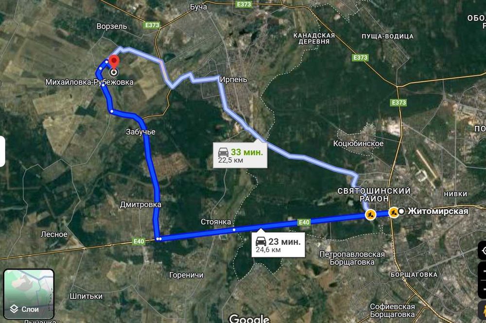 Ділянка біля лісу та озера! 15 сотМихайлівка-Рубежівка22-кмЖитомирська