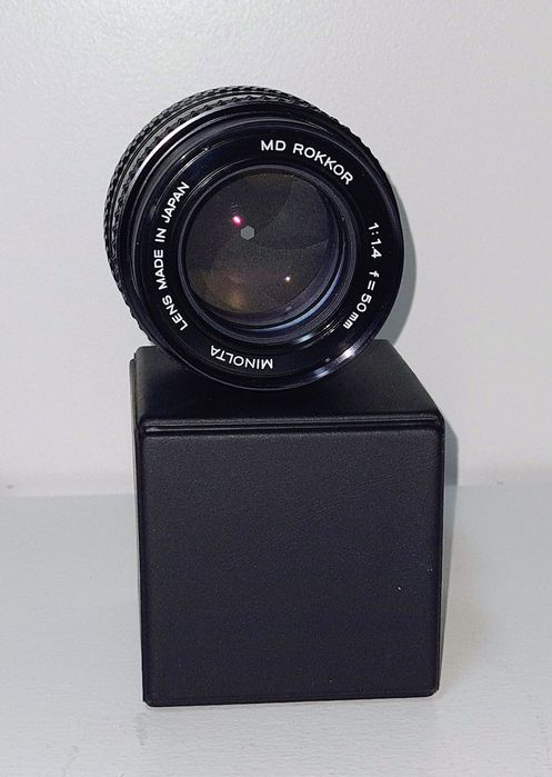 Minolta MD Rokkor 50mm f/1.4 - stan idealny