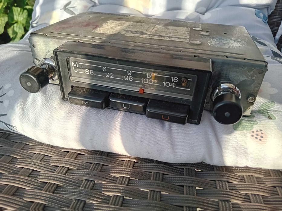 radio samochodowe zabytek, oldtimer, klasyk