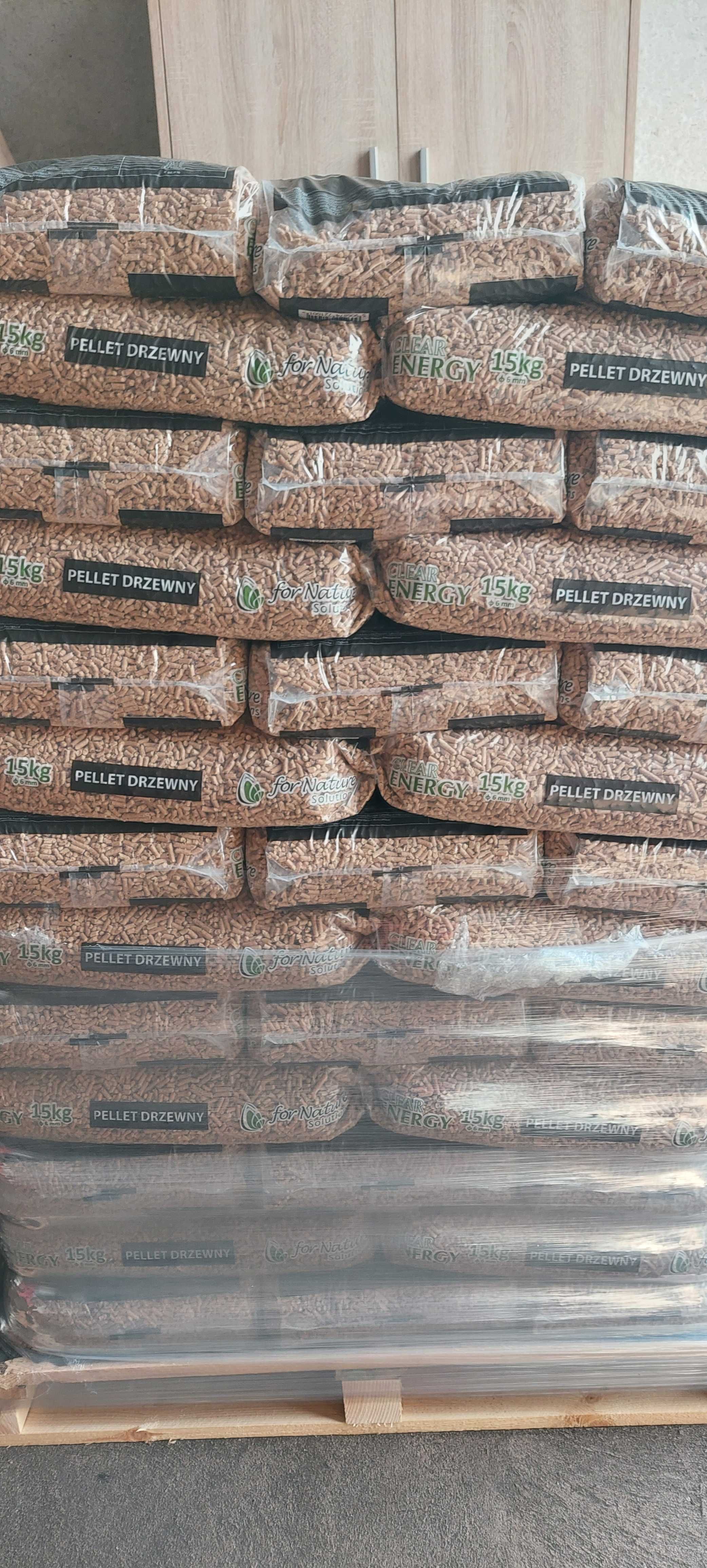 PELLET certyfikowany  100% SOSNA, A1, Din Plus, En Plus