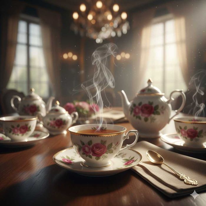 Serviço de Chá Porcelana Baviera