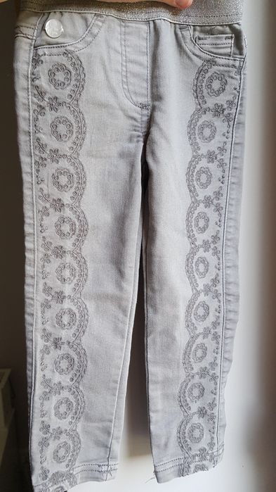 2 pary spodni, spodnie Tom Tailor i Coccodrillo r.92