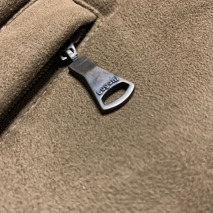 Куртка мужская Bugatti Premium Brown Microsude Puffer Jacket Big Size