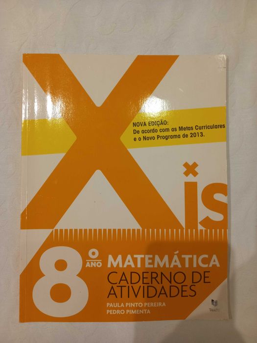 Caderno atividades de matemática 8°ano LEYA