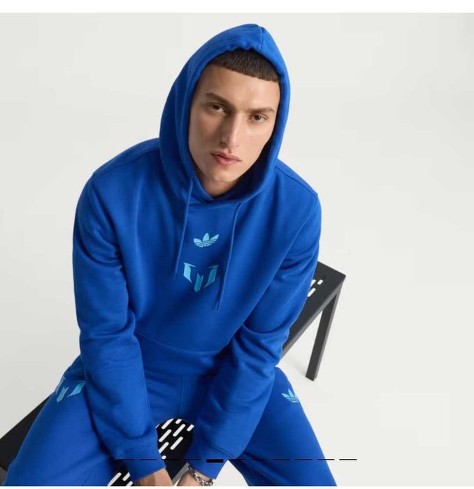 Толстовка adidas логотип мессі messi hoodie royblu jy9550