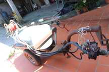 Pulverizador 200 Litros para motocultivador com barra extensivel