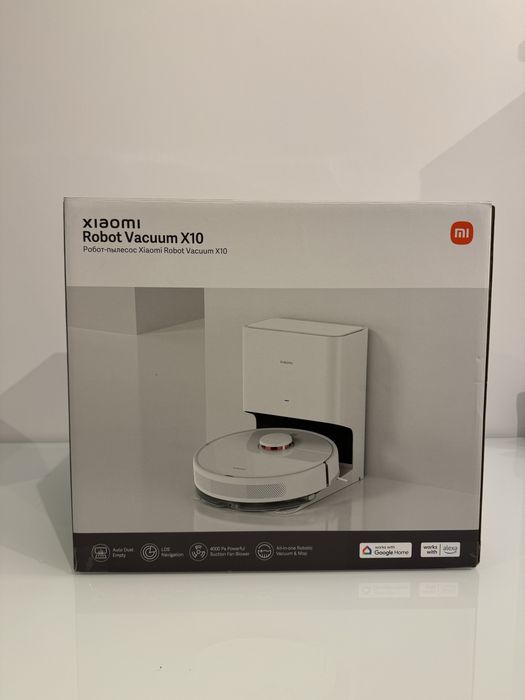Robot sprzątający z funkcją mopowania [Xiaomi Robot Vacuum X10]