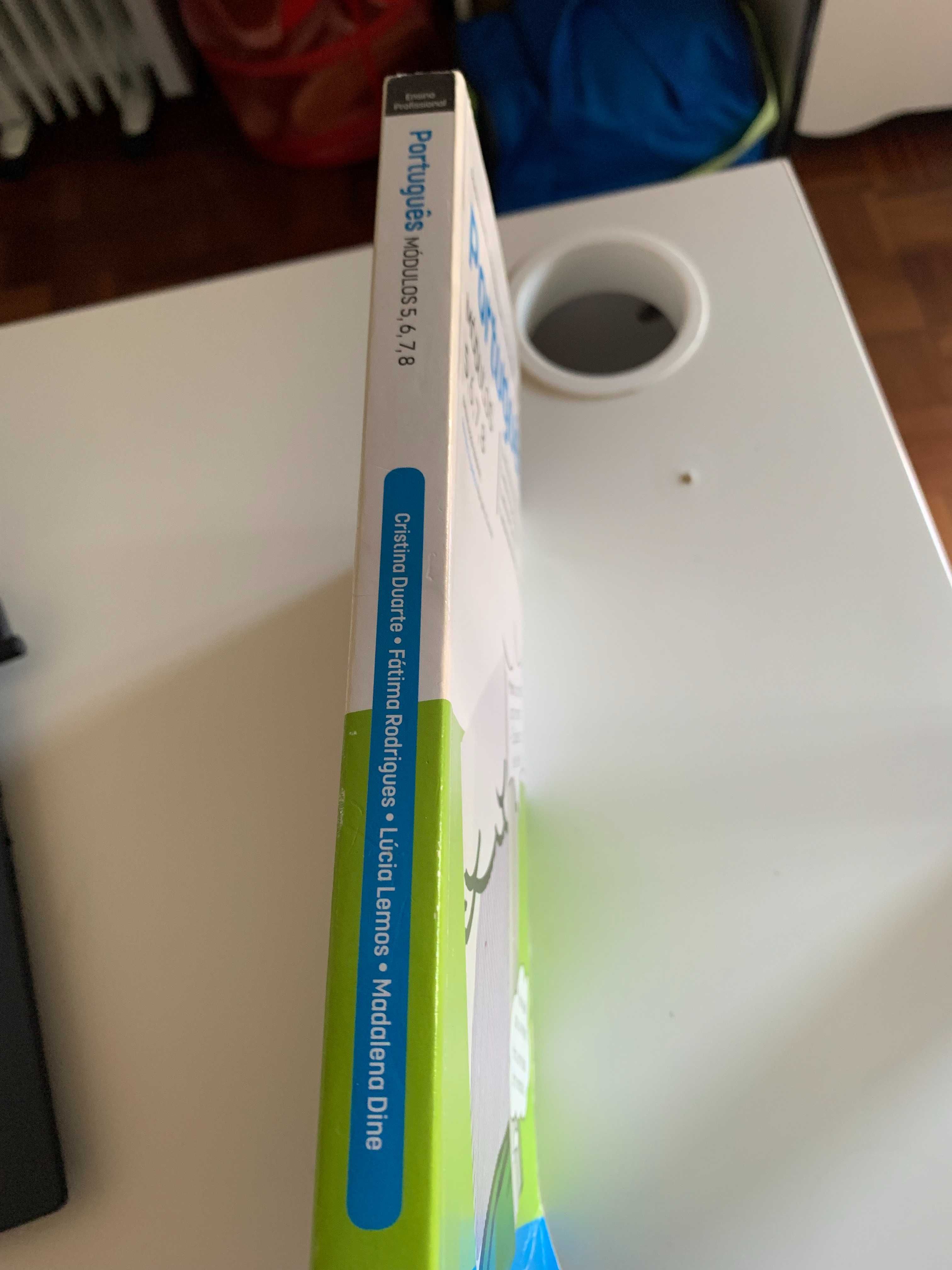 Livro Português Ensino Profissional Módulos 5, 6, 7 e 8 - envio CTT