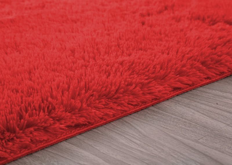 Nowy dywan Villago Shaggy 160x230 BloodyRed jasny czerwony – miękki