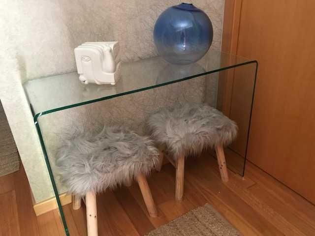 Aparador /consola de vidro temperado Shiny do El Corte Inglês