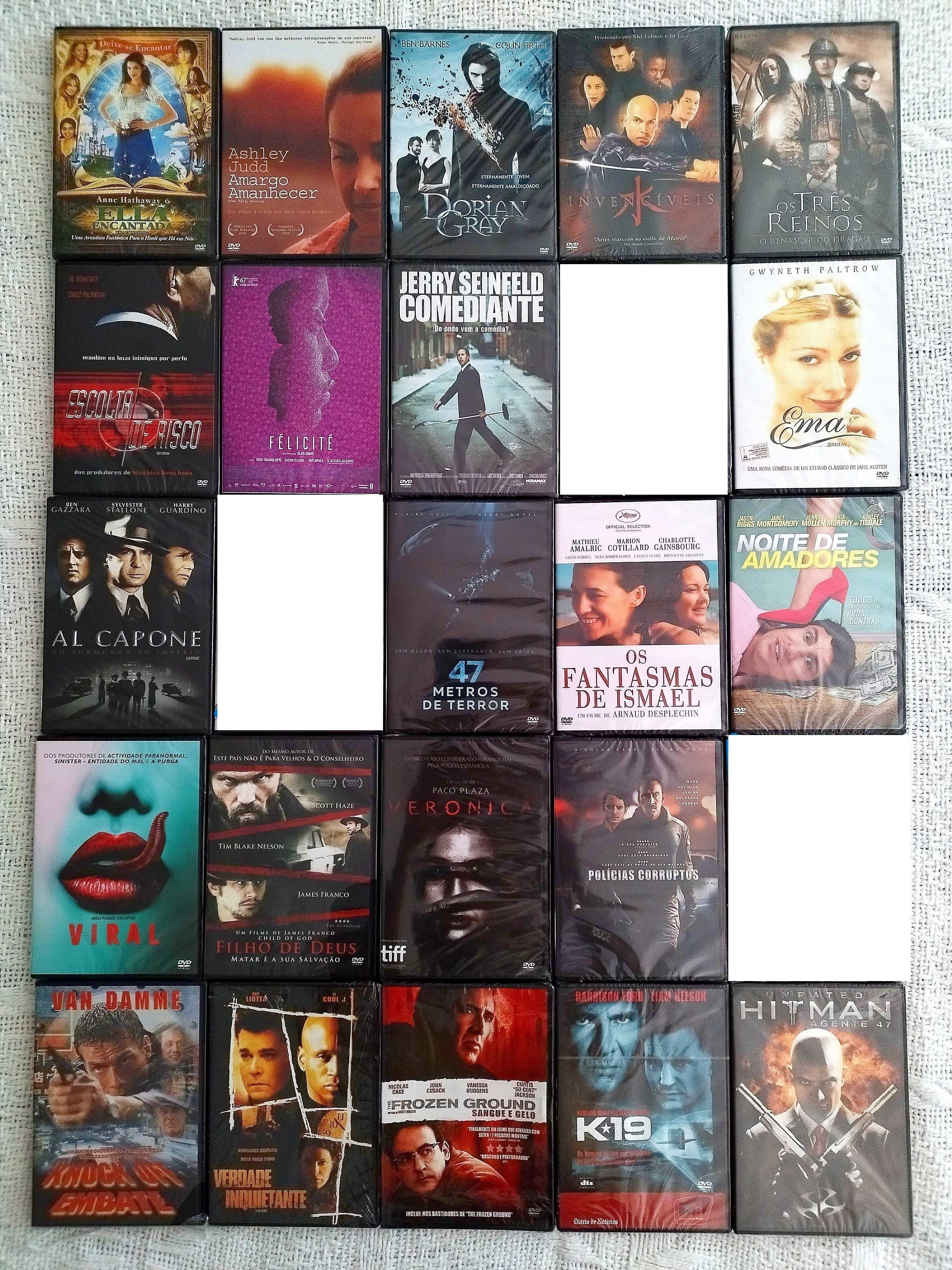Lote de DVDs Originais e SELADOS